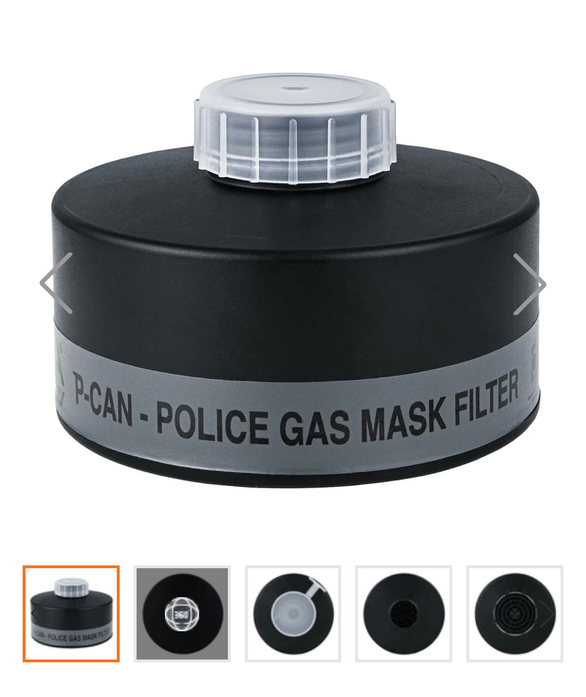 P-CAN Police Gas mask filter